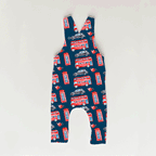 London Navy Fabric