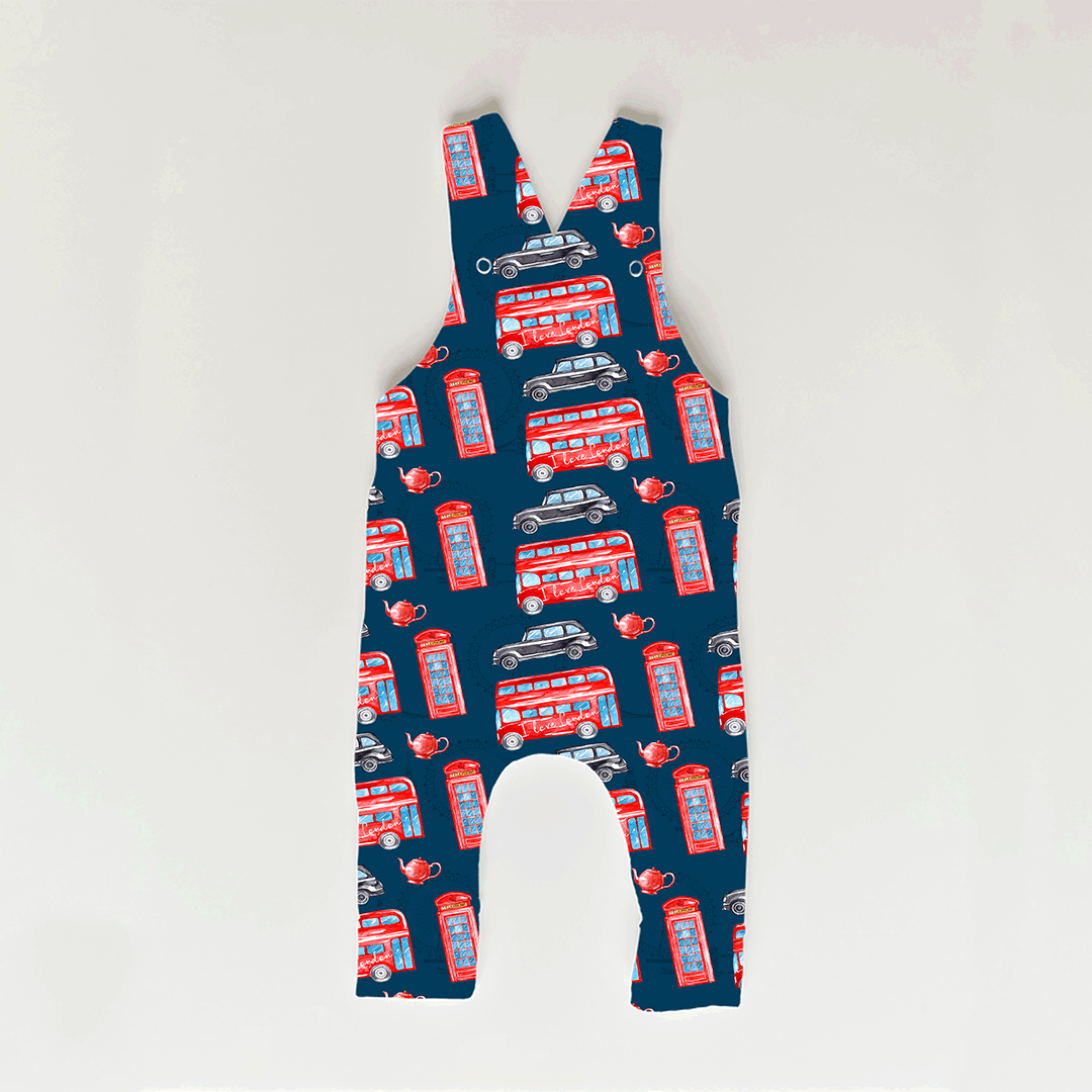 London Navy Fabric