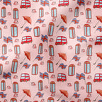 London Pink Fabric
