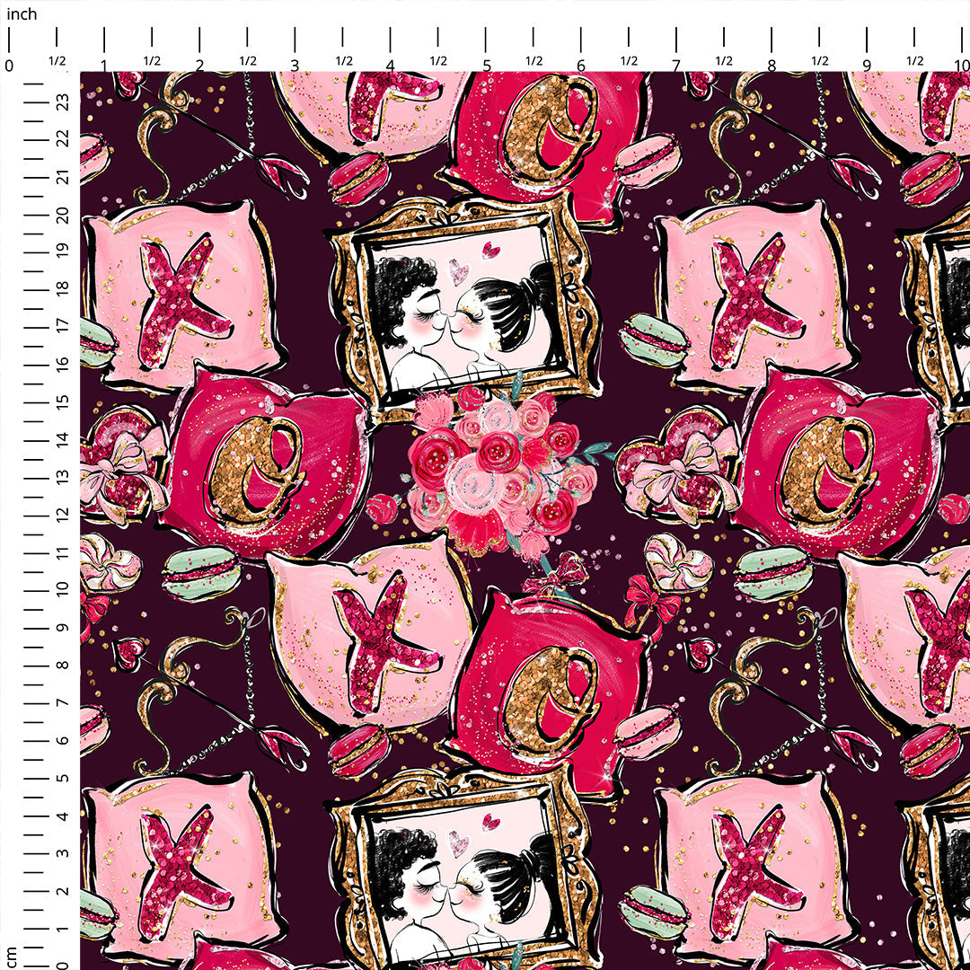 Love Pillows Fabric