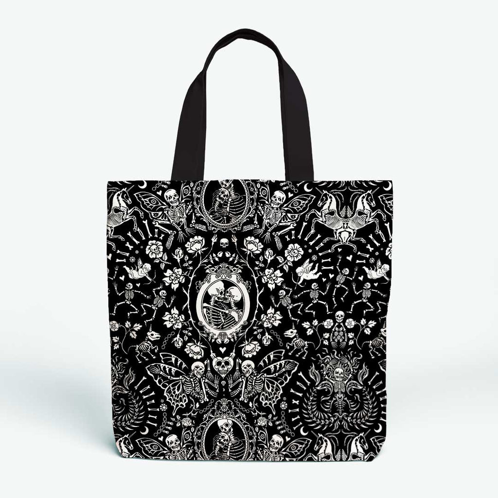 Love is in My Bones Black Fabric