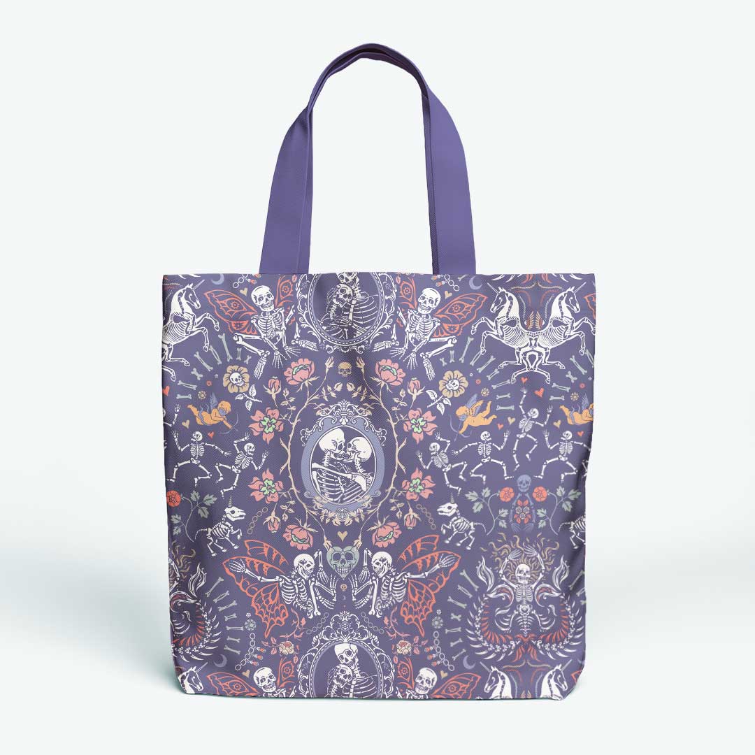 Love is in My Bones Heather Fabric