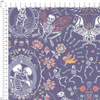 Love is in My Bones Heather Fabric