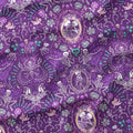 Love is in My Bones Purple Fabric