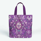 Love is in My Bones Purple Fabric
