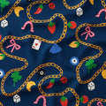 Lucky Charms Navy Fabric