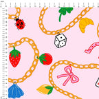 Lucky Charms Pink Fabric