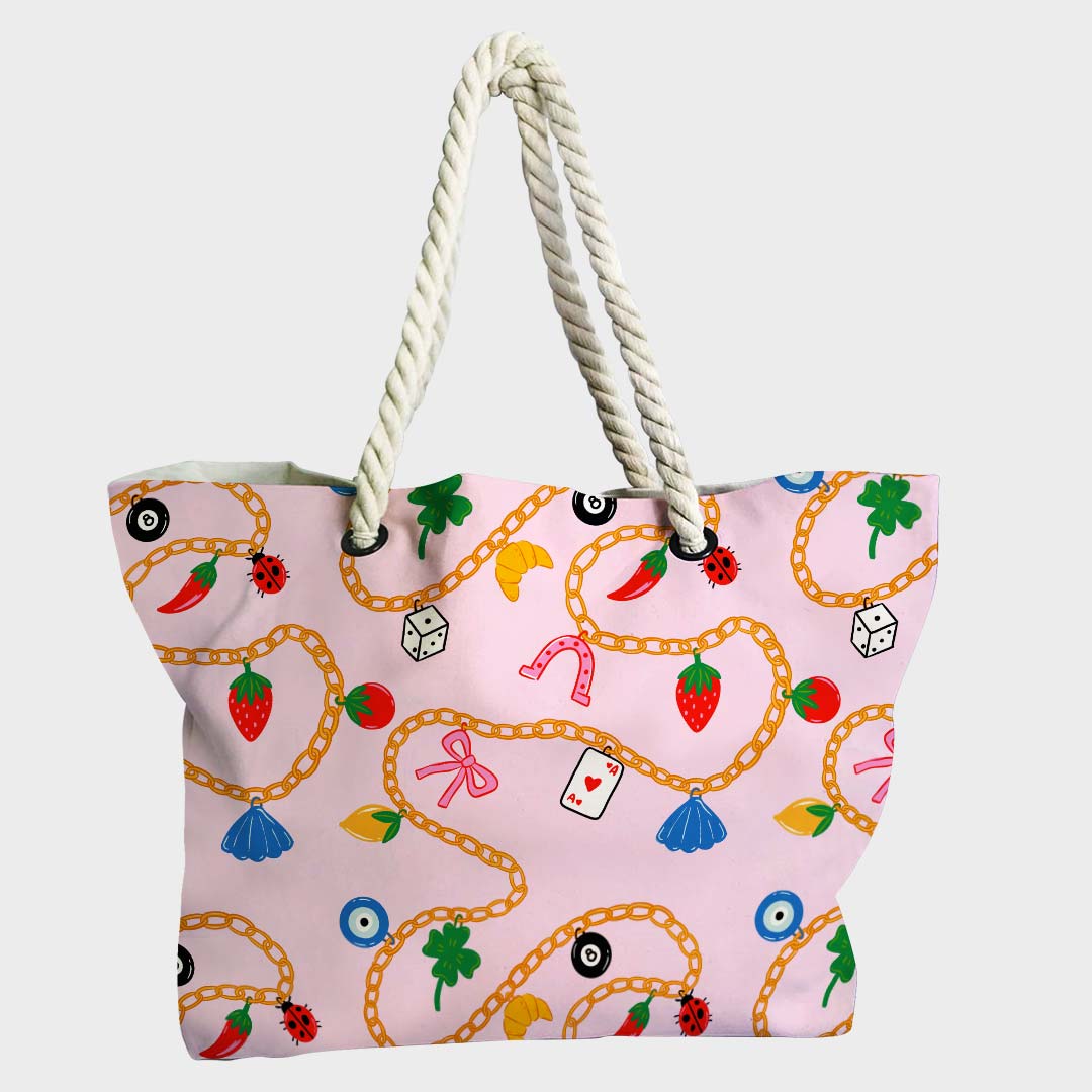Lucky Charms Pink Fabric