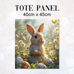 TOTE Fabric Bag Panel Cute Bunny Lucy TP-311