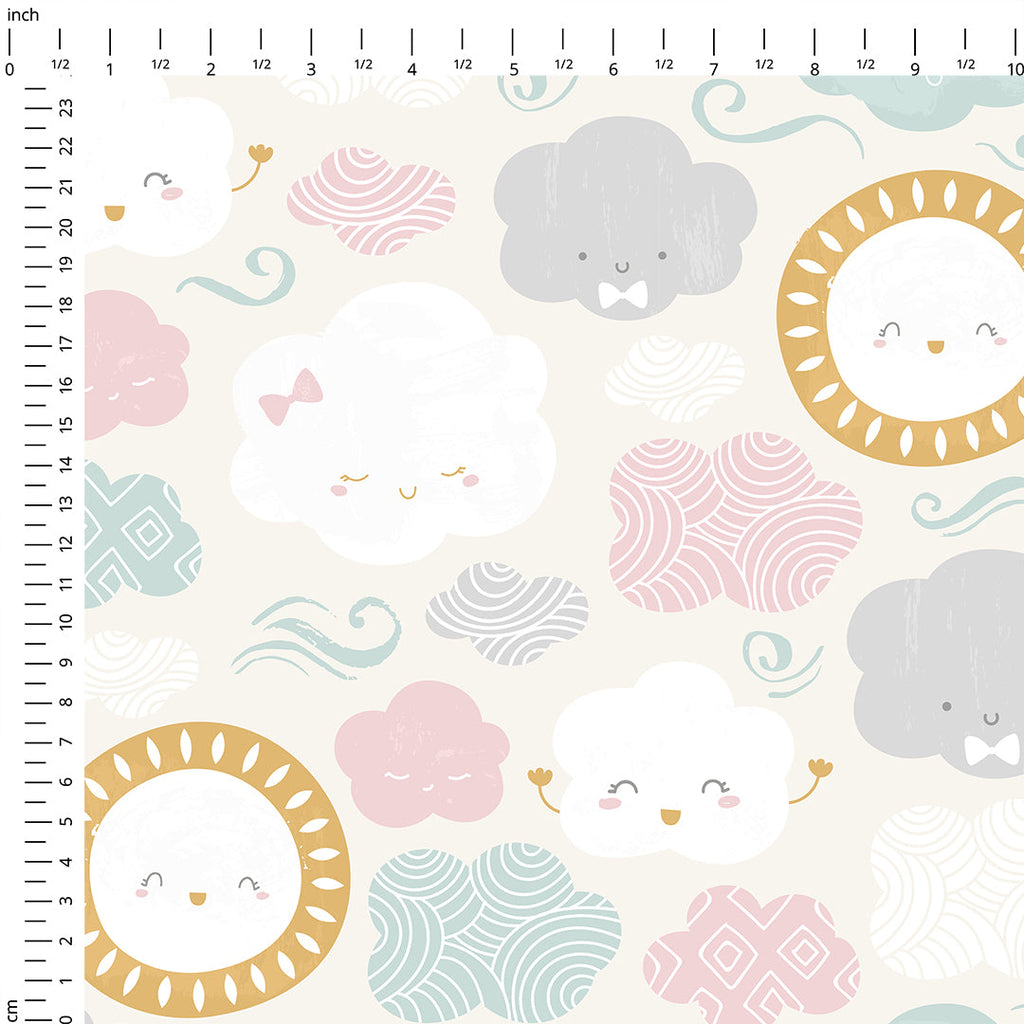 Lullaby Clouds Fabric
