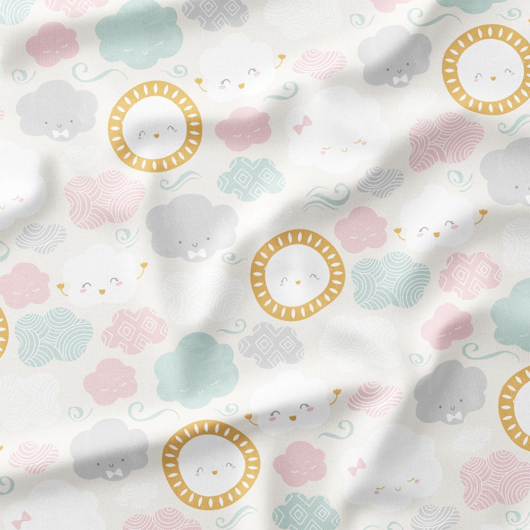 Lullaby Clouds Fabric