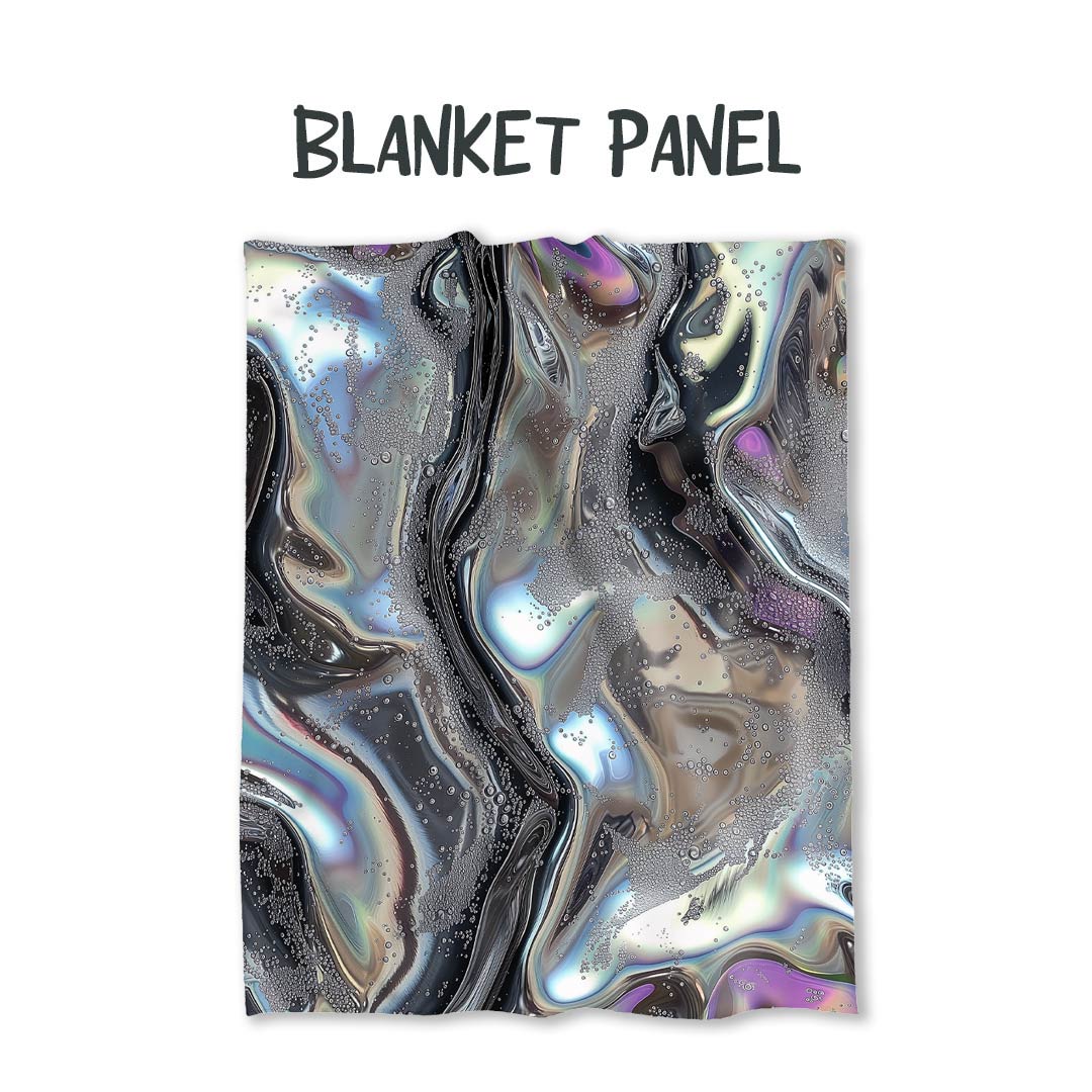 Luminious Marble Fabric Blanket Panel BP-18