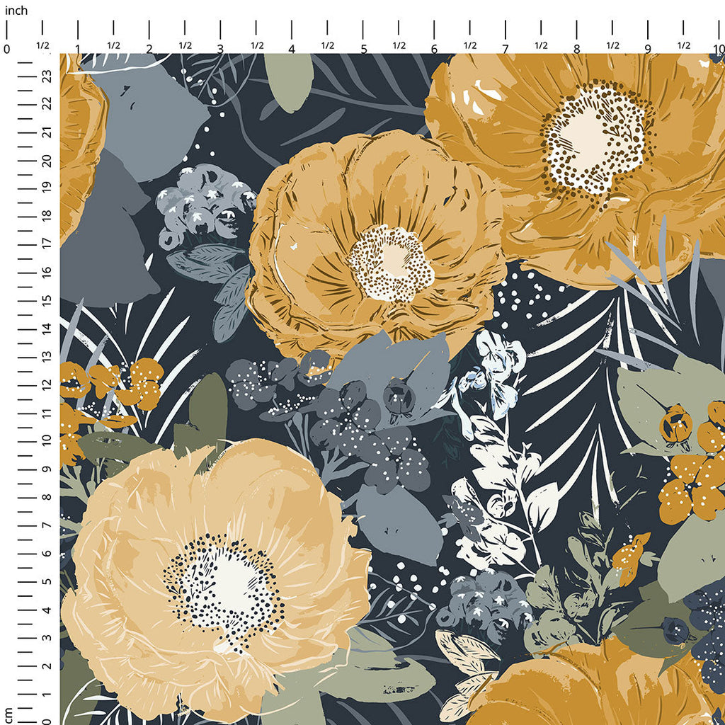 Luna Floral Fabric
