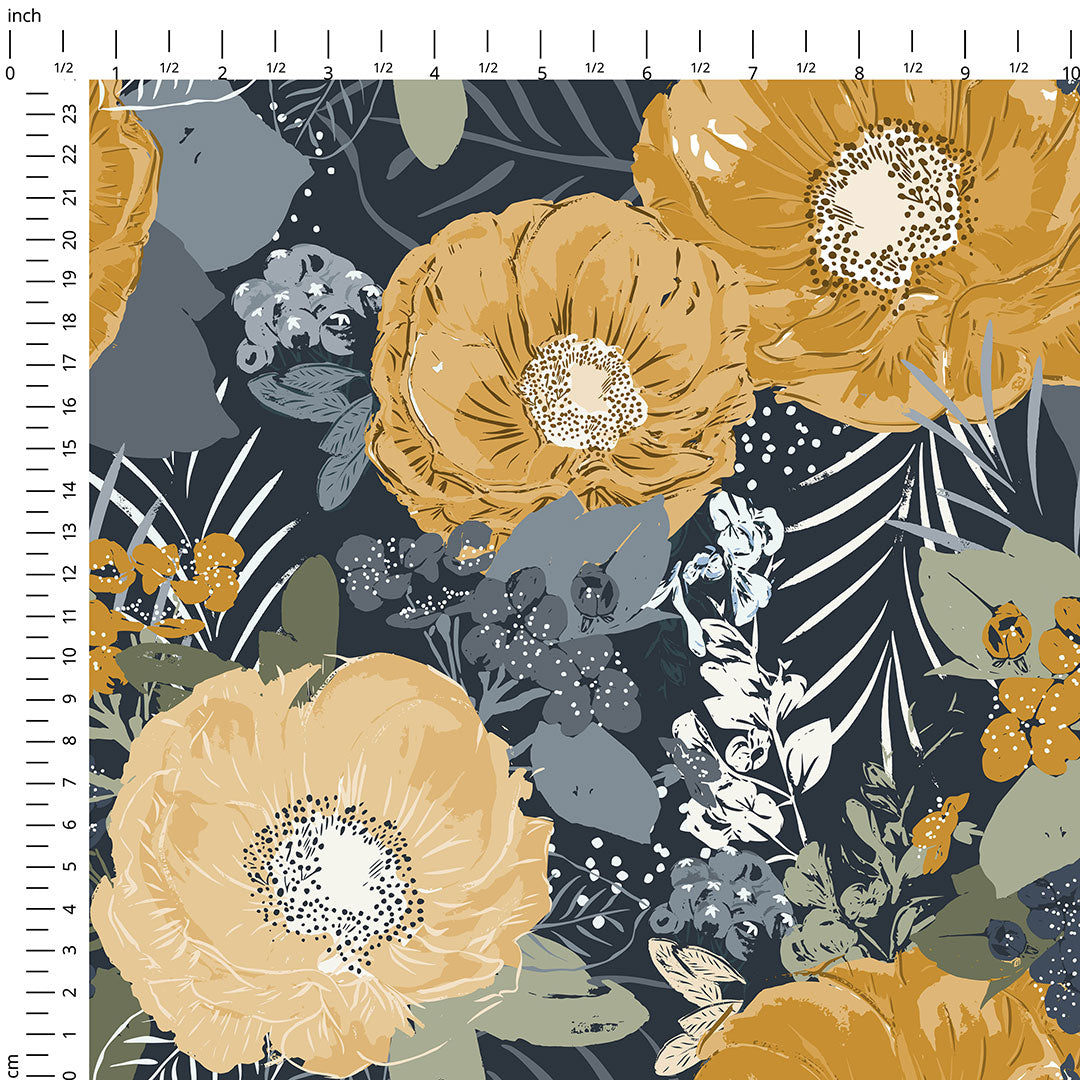 Luna Floral Fabric