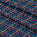 Blue Plaid Fabric 1435