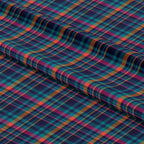 Blue Plaid Fabric 1435