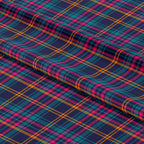 Blue Plaid Fabric 1436