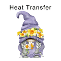 Mrs Daffodil Gnome Iron on Fabric Heat Transfer DTF-112
