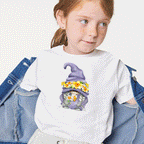 Mrs Daffodil Gnome Iron on Fabric Heat Transfer DTF-112