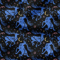 Magic Moon Black Fabric