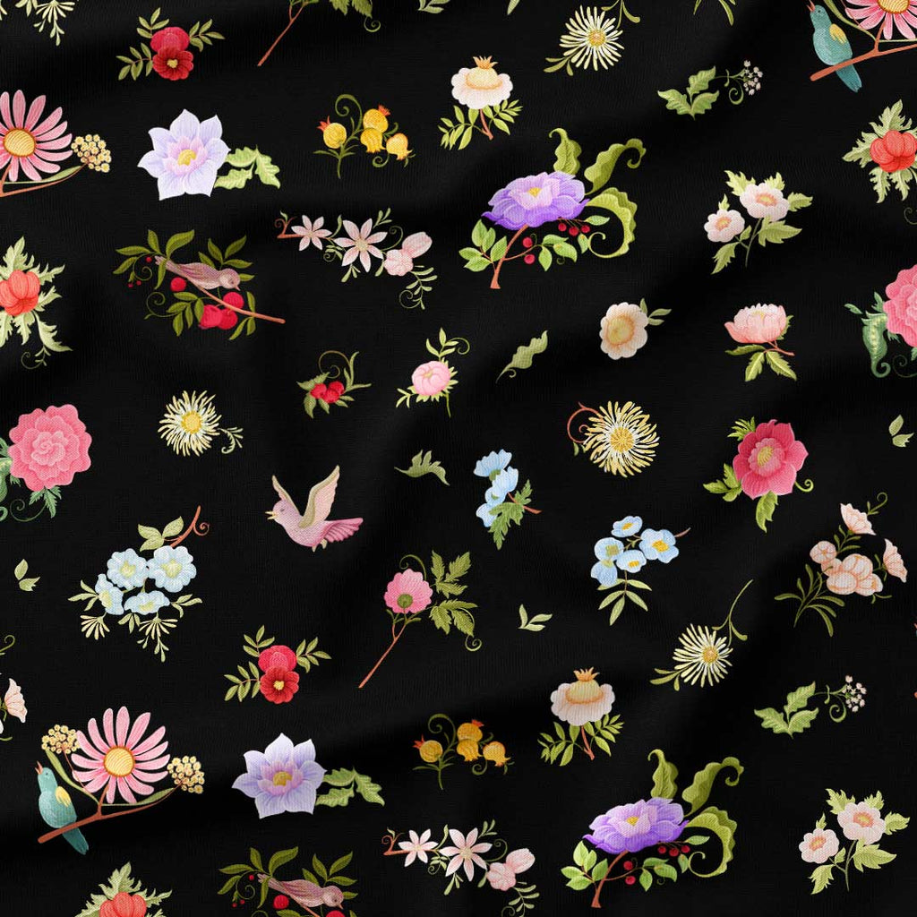 Magic Tree Breeze Black Fabric