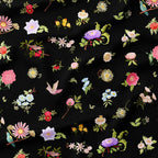 Magic Tree Breeze Black Fabric