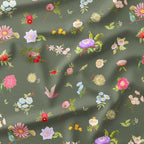 Magic Tree Breeze Green Fabric