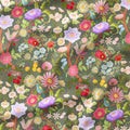 Magic Tree Green Fabric