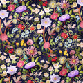 Magic Tree Navy Fabric