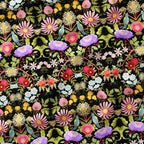 Magic Tree Symphony Black Fabric