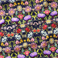 Magic Tree Symphony Navy Fabric