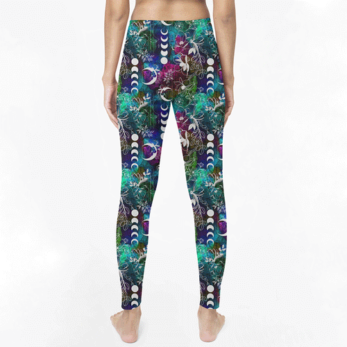 Celestial Floral Dark Fabric