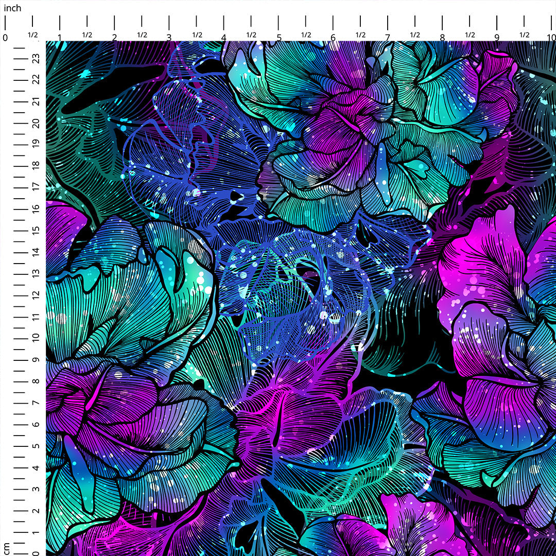 Magical Floral Fabric