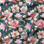 Magnolia Teal Fabric