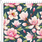 Magnolia Teal Fabric