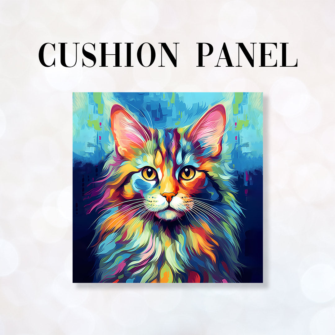 CUSHION Fabric Panel Maine Cat