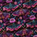 Majestic Moths Fabric