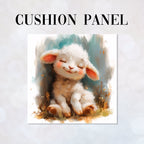 CUSHION Panel Cute Lamb Marshmallow CP-230