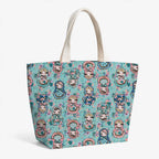Matryoshka Blue Fabric