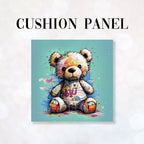 CUSHION Fabric Panel Max Graffiti Teddy