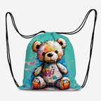 TOTE Max Graffiti Teddy Fabric Bag Panel