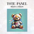 TOTE Max Graffiti Teddy Fabric Bag Panel