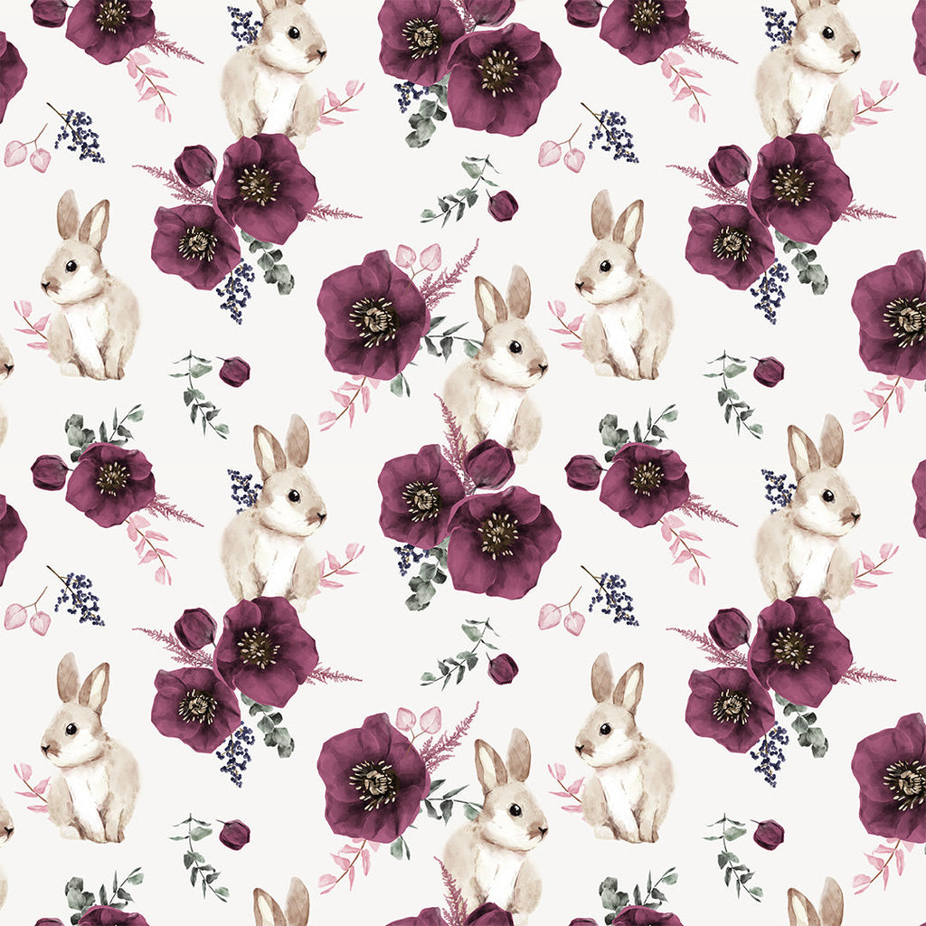Mallow Bunnies Fabric