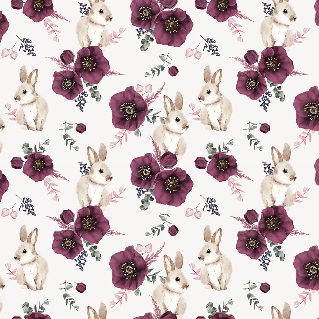 Mallow Bunnies Fabric