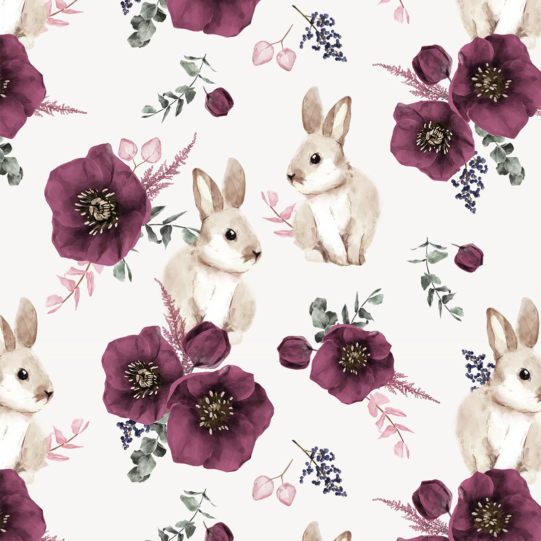 Mallow Bunnies Fabric
