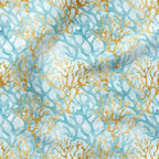 Mermaid Cove Coral Reef Fabric