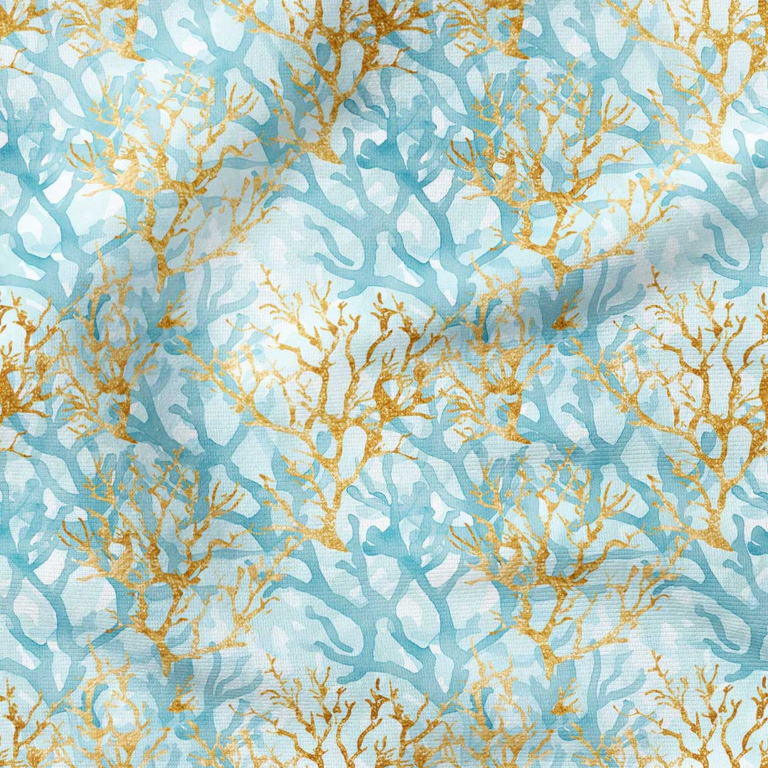 Mermaid Cove Coral Reef Fabric