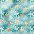 Mermaid Cove Starfish Fabric