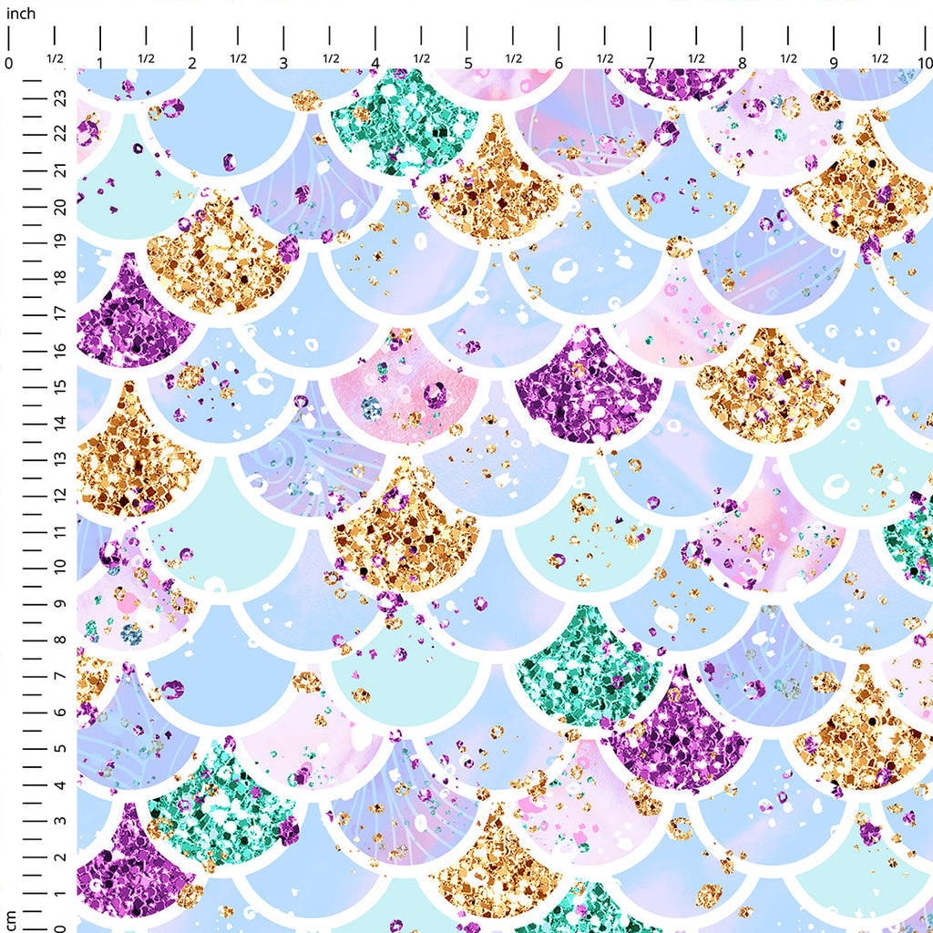 Mermaid Scales Fabric