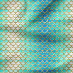 Mermaid Scales Ice Fabric